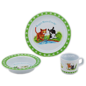 Crianças melamina dinnerware set (tz2864)